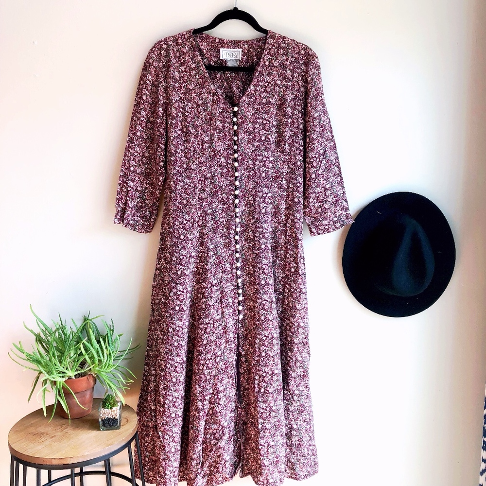 Vintage! Midi dress